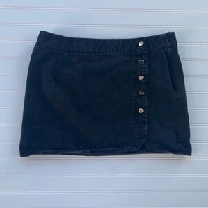 Style Rack Mini Pencil Skirt with Wrap Design